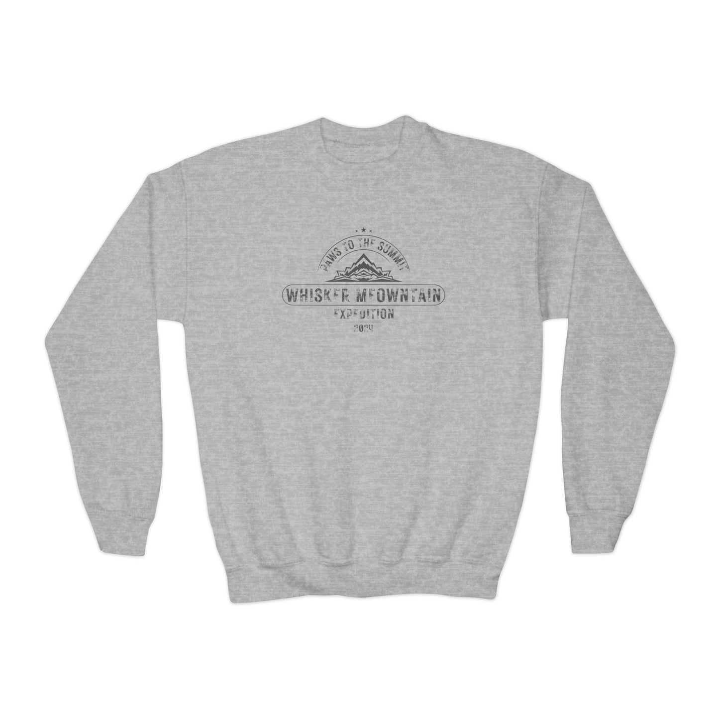 Whisker Mountain Youth Crewneck Sweatshirt - Kids clothes - EpiAl's Shop