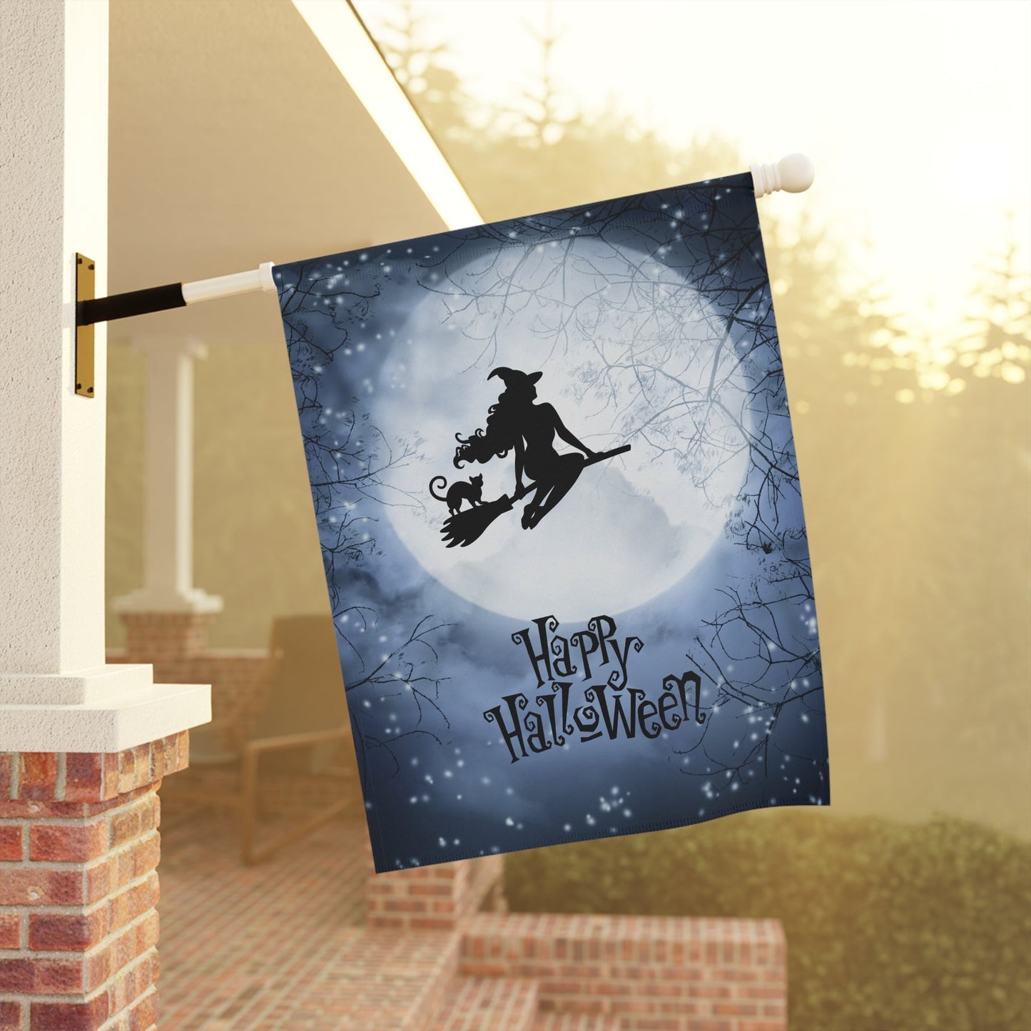 Witchy Halloween Garden & House Banner - Outdoor Decor - EpiAl's Shop