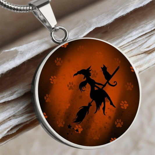 Witchy Kitty Necklace - Jewelry - Epileptic Al’s Shop