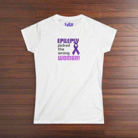 Wrong Woman Women's Softstyle Tee - T - Shirt - Epileptic Al’s Shop