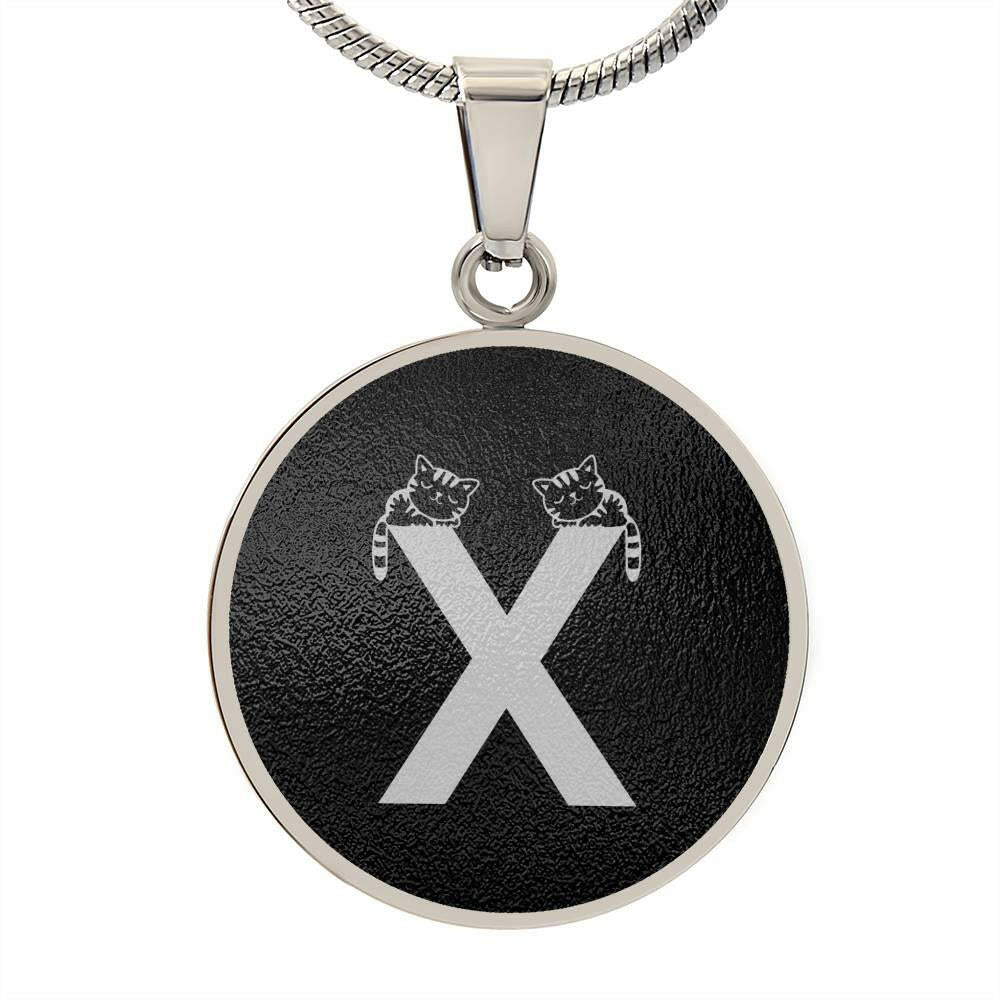 X Necklace - Jewelry - Epileptic Al’s Shop